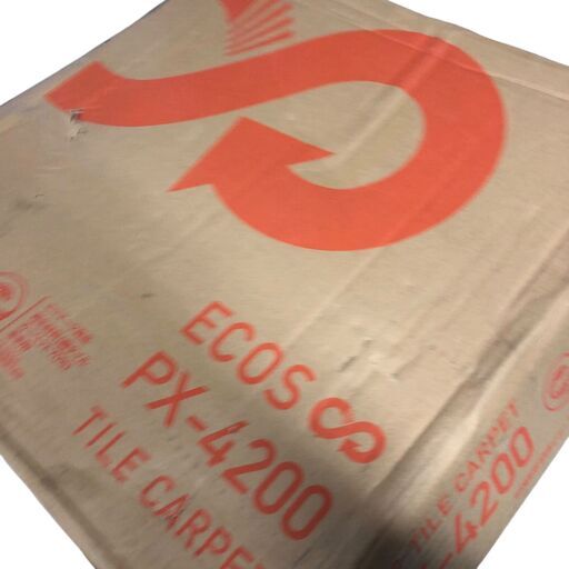 SR119⑫ 未使用品 スミノイエ フロアマット タイルカーペット 16枚 ブラウン系 ECOS PX-4200