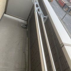 ステンレス製物干し竿日本の画像