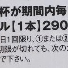 毎日1杯目無料　永久会員　ドリンクパスポート　ブラック　串屋横丁の画像