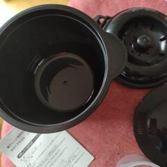 未使用品電子レンジ炊飯器の画像