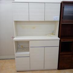 ★ジモティ割あり★ IKEA レンジボード ホワイト H180....