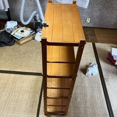 ラック 木の棚　の画像
