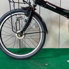 パナソニック折り畳み ・中古自転車 10247の画像