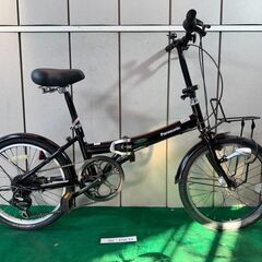 パナソニック折り畳み ・中古自転車 10247の画像