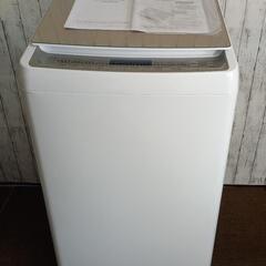 【未使用に近い】インバーター付き10キロ 全自動洗濯機  His...
