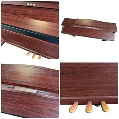 Roland ローランド HP305-GP 電子ピアノ 88鍵盤2011年製 楽器 イス付き チェア付き 音楽機材 器材 鍵盤楽器 島村楽器 の画像