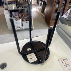 山善　YAMAZEN　スタッキングスツール　YZX-01　イス　椅子　チェア　黒　ブラック　2点あり　中古品　④の画像