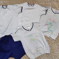 桃の里幼稚園　体操服　旧ﾃﾞｻﾞｲﾝ　110ｻｲｽﾞ