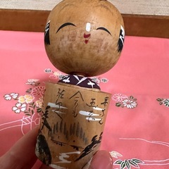 アンティーク　ペア首ふりこけしの画像