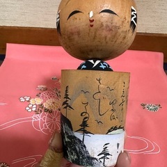 アンティーク　ペア首ふりこけしの画像