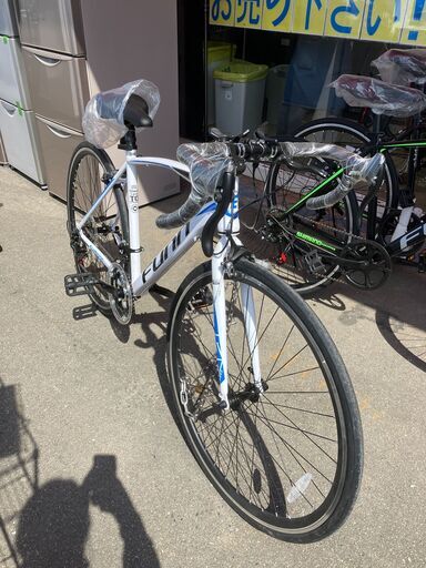 未使用品 新品 700c ロードバイク 21テクノロジー1年保証付き No.1030● ※現金、クレジット、スマホ決済対応