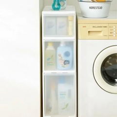 洗濯機横　隙間収納　の画像