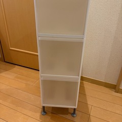 洗濯機横　隙間収納　