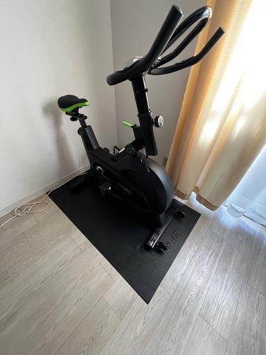 FITBOXエアロバイク&緩衝材マット付き　つくば土浦市内お渡しに行きます