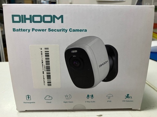 I2503-333 DIHOOM 防犯カメラ 年式不明　※通電のみ確認済み