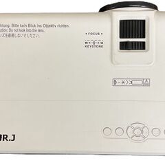 DR.J 小型プロジェクター ミニプロジェクター ホームプロジェクター LED P68 動作確認済の画像