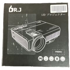 DR.J 小型プロジェクター ミニプロジェクター ホームプロジェクター LED P68 動作確認済の画像