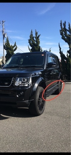 ランドローバー ディスカバリー3、4、後期 フィックスドサイドステップ（社外品）