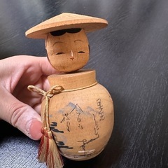 アンティーク　ペアこけし
