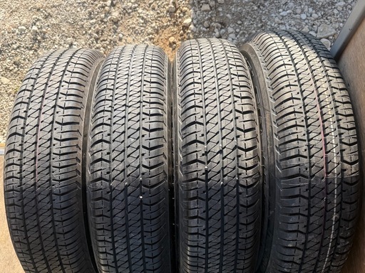【走行僅少】175/80R16 ジムニー用タイヤセット　4本