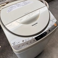 【新都心⇄コザ間お届け可能】Panasonic 洗濯機 8k (2014年製)の画像