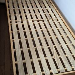無印良品　シングルベッドの画像