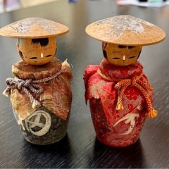 アンティーク　福寿こけし