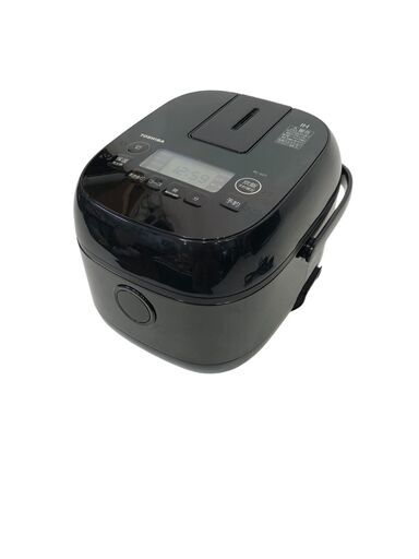 25R085 TOSHIBA 東芝 IHジャー炊飯器 RC-5XT 3合炊き 2023年製 ブラック 中古品