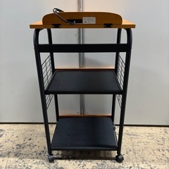レンジ台ワゴン　キャスター付　コーナンの画像