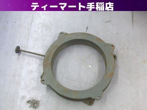 彫塑台 内径30cm 彫塑回転台 大型回転彫塑台 鉄製 360度回転 木彫り 彫刻 アート 美術 アトリエ 札幌 手稲