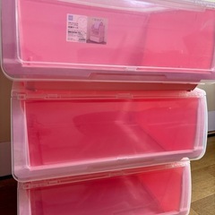 ニトリ収納ケース3個