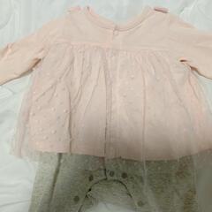 60センチ　ベルメゾン女の子用ロンパース