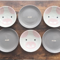 【決まりました】取り皿(深め×3・浅め×3)