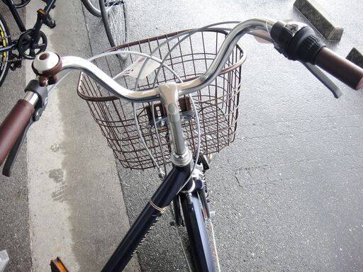 新品 CHACLE×DCM 26インチ 軽快車 ネイビー 143/703