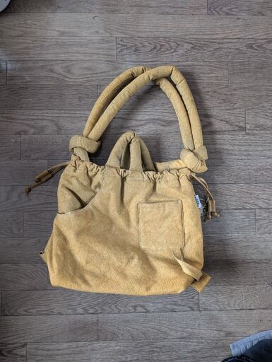 オレンド OLEND Ona Washed Bag Mustard