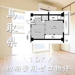 鳥取県米子市　初期費用ゼロ　家賃31500円　生活保護可