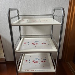 マザーグース　可愛いスチールラック3段
