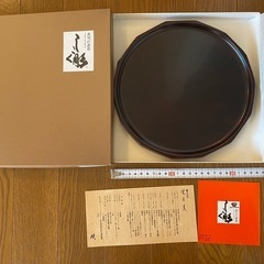 漆器　お盆の画像