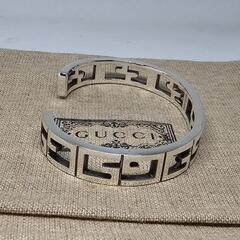 【超レア廃盤美品】OLD GUCCI Gロゴ ブレスレットの画像