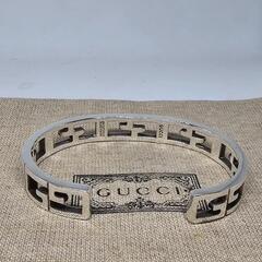【超レア廃盤美品】OLD GUCCI Gロゴ ブレスレットの画像