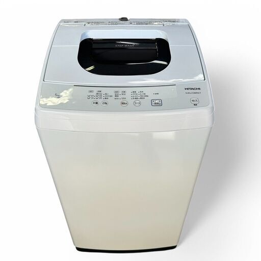 【単身者/学生さんに★】HITACHI 日立 全自動洗濯機 NF-50F 5kg 2021年製