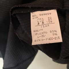 レディース　パンツスーツの画像