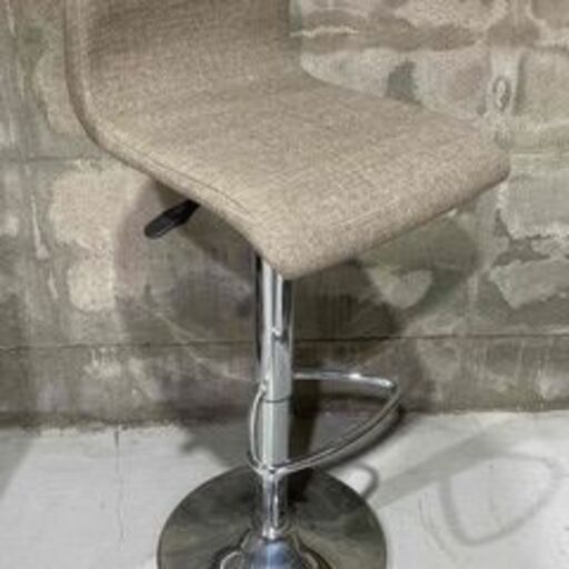 ★⑤カウンターチェア★ハイチェア バーチェア イス 約W38cm 布製 昇降式 高さ調整可能 座面回転 オシャレ 椅子