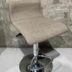 ★⑥カウンターチェア★ハイチェア バーチェア イス 約W38cm 布製 昇降式 高さ調整可能 座面回転 オシャレ 椅子