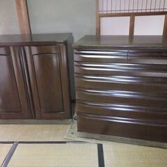 箪笥、鏡台