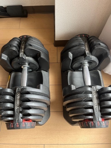 可変式ダンベル＋ベンチ台