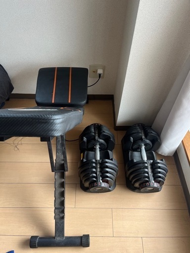 可変式ダンベル＋ベンチ台