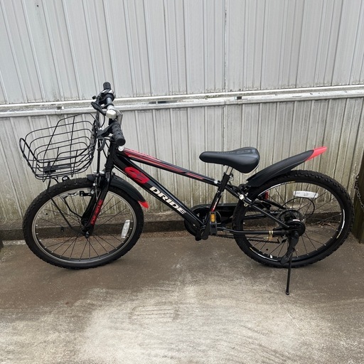 C834☆13000円☆整備済み 中古子供自転車 【ブリヂストン 黒 20インチ 】