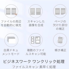 新品未使用　ドキュメントスキャナー ブックスキャナー 500万画素 多言語OCR機能の画像
