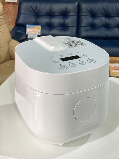 ★高年式！！ MAXZEN マクスゼン 2合炊き炊飯器 RC-MX201 2024年 ホワイト 少量炊き コンパクト 単身 一人暮らし 新生活★